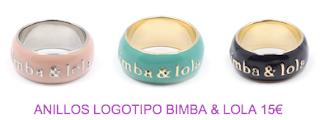 Bimba&Lola anillos